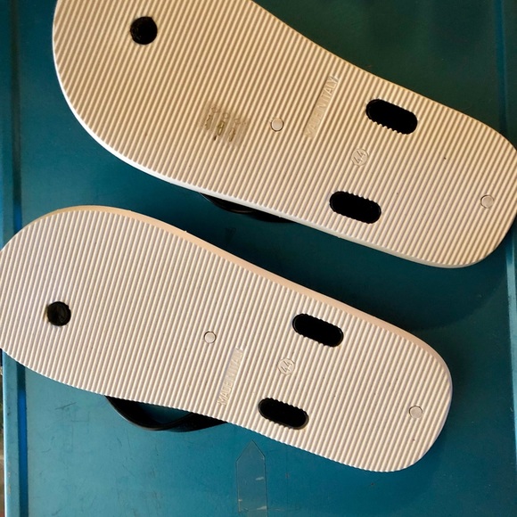 Armani flip-flops